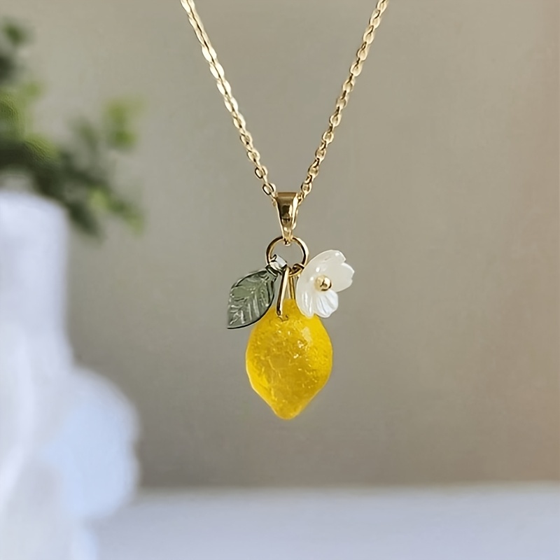 Resin Art Hanging - 1 шт. Милое ожерелье с подвеской