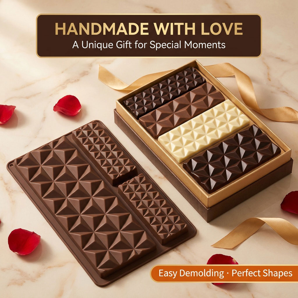 Силиконовая форма для шоколадн – обзор и цена Tray Mold Rectangle