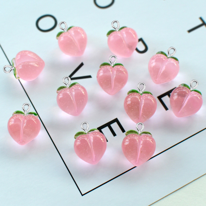 10 шт. Новые прозрачные персик – обзор и цена Resin Art Hanging