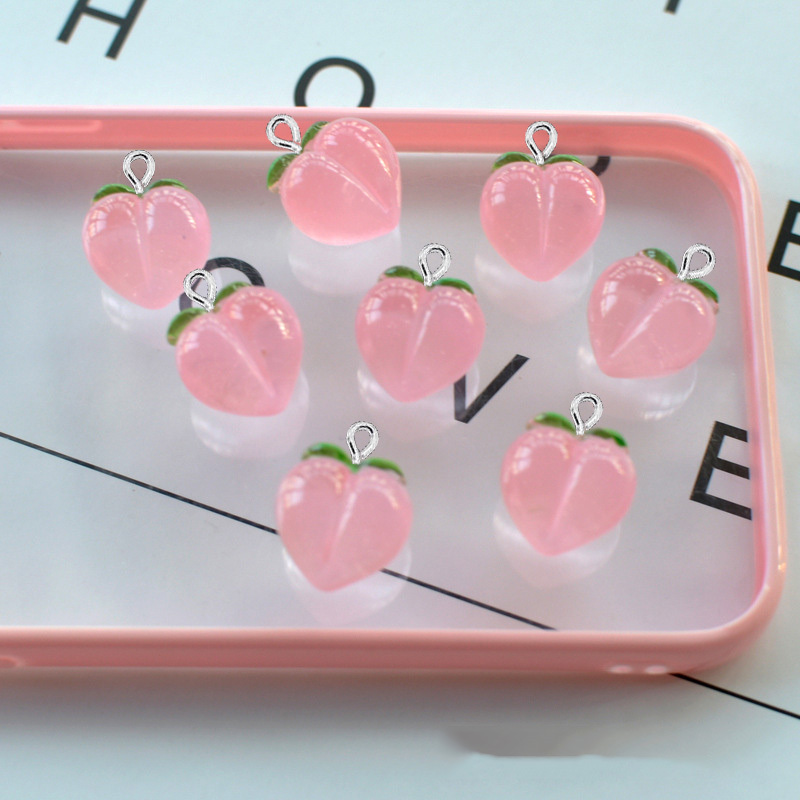 10 шт. Новые прозрачные персик – обзор и цена Resin Art Hanging
