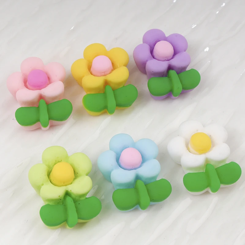 20/100 шт. мини цветы DIY реме – обзор и цена Resin Art Earrings Material
