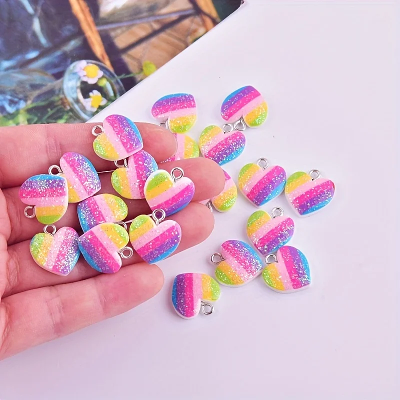 10 шт. разноцветных подвесок в – обзор и цена Resin Art Notes