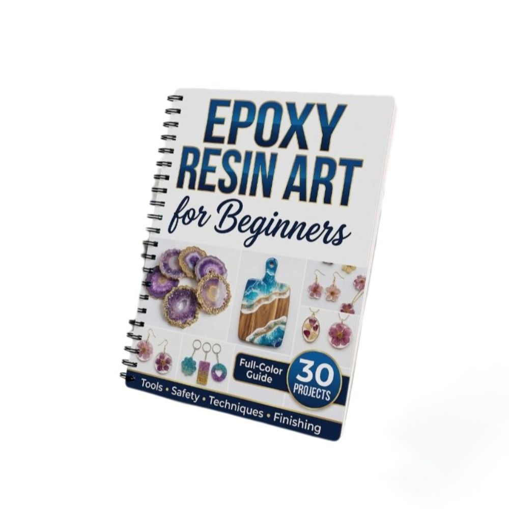 Пособие по искусству из эпокси – обзор и цена Resin Art Book