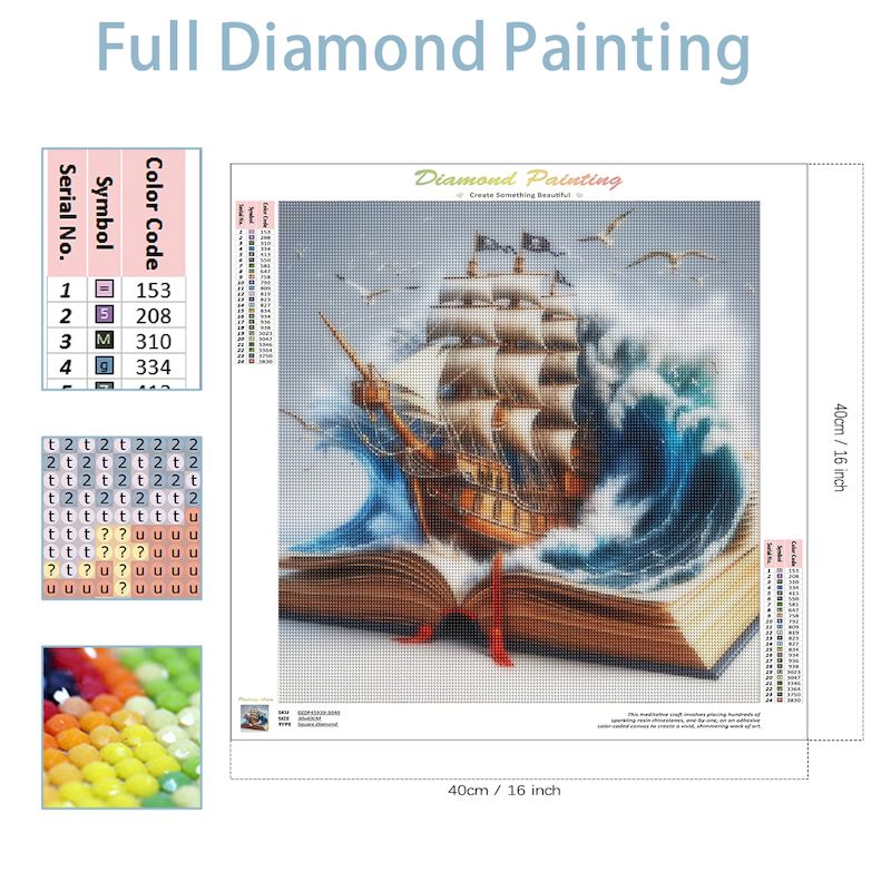 SDOYUNO Diy Алмазная мозаика,  – обзор и цена Resin Art Book