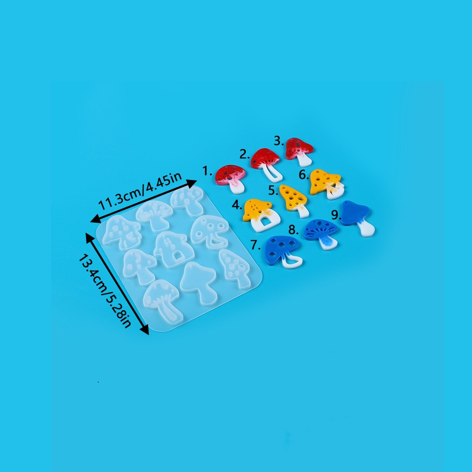 Разностильные серьги-подвески  – обзор и цена Resin Art Acrylic