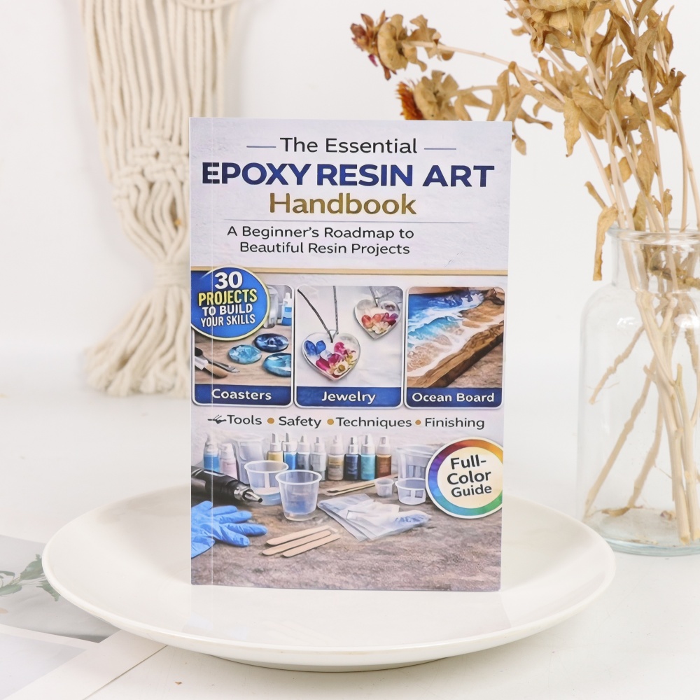 Руководство по творчеству с эп – обзор и цена Resin Art Book