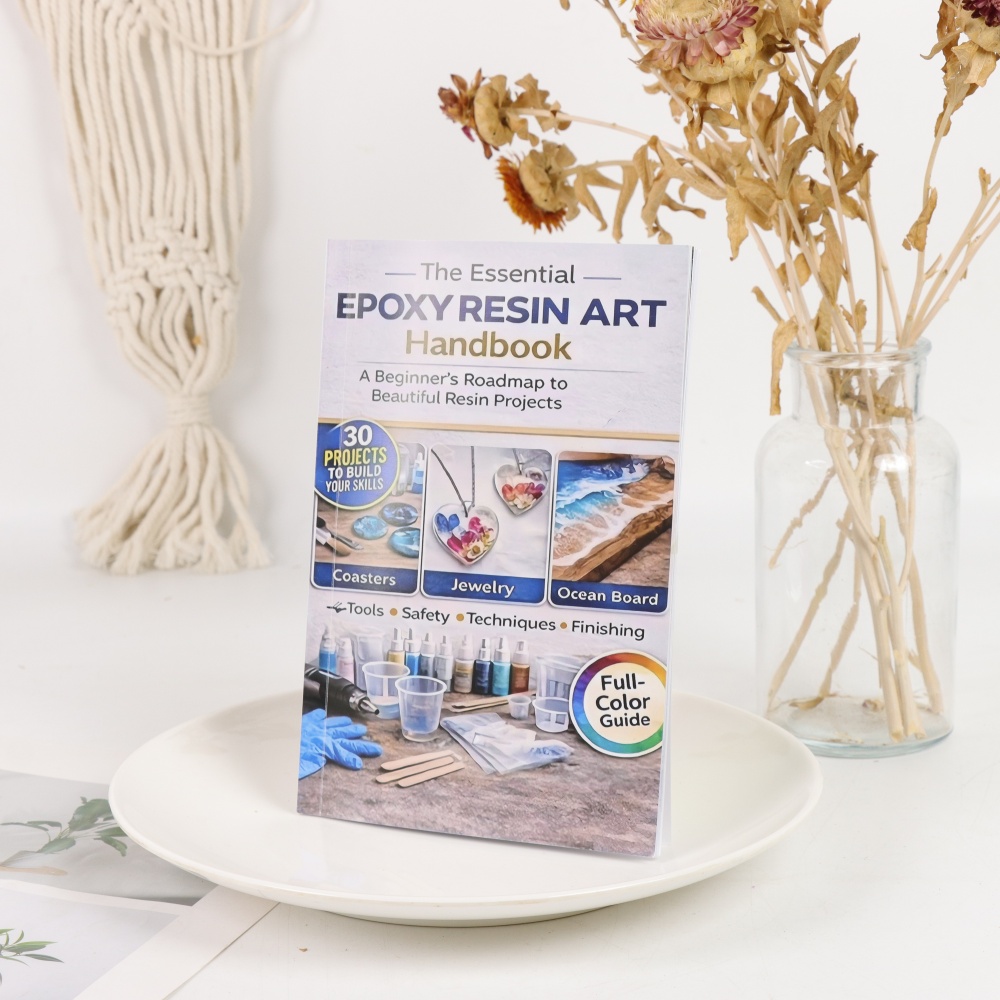 Руководство по творчеству с эп – обзор и цена Resin Art Book