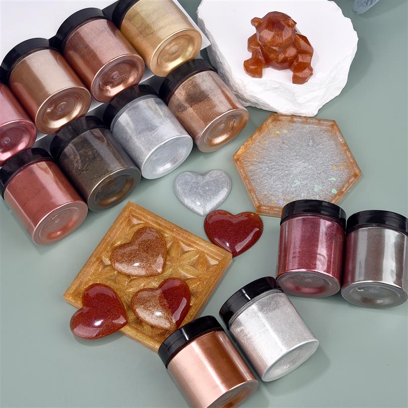 Пигмент перламутровый блестящи – обзор и цена Resin Art Acrylic